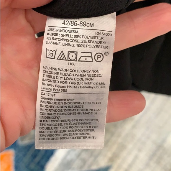 Banana Republic ponte dress EUC size 4 - Picture 9 of 9